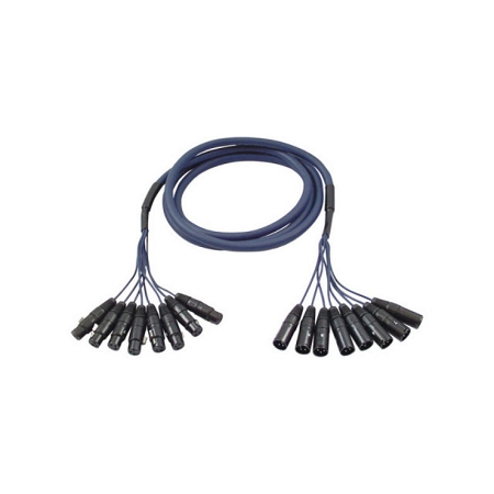 Cavo multicore 9x XLR- 10 metri